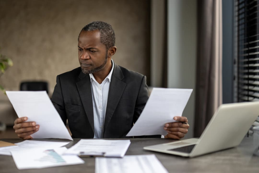 Man in suit image